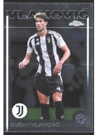 Dušan Vlahović, Kartička, Topps Chrome UEFA Club Competitions 2024-2025, BASE
