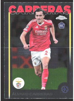 Álvaro Carreras, Kartička, Topps Chrome UEFA Club Competitions 2024-2025, BASE