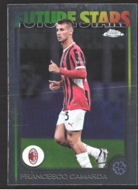 Francesco Camarda, Kartička, Topps Chrome UEFA Club Competitions 2024-2025, BASE