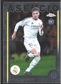 Raúl Asencio, Kartička, Topps Chrome UEFA Club Competitions 2024-2025, BASE