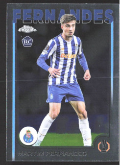 Martim Fernandes, Kartička, Topps Chrome UEFA Club Competitions 2024-2025, BASE