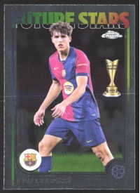 Pau Cubarsí, Kartička, Topps Chrome UEFA Club Competitions 2024-2025, BASE