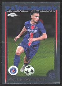 Warren Zaïre-Emery, Kartička, Topps Chrome UEFA Club Competitions 2024-2025, BASE