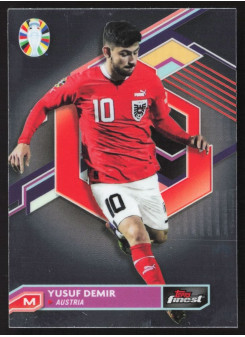 Yusuf Demir, Kartička, Topps Finest Road to UEFA Euro 2023-24, BASE