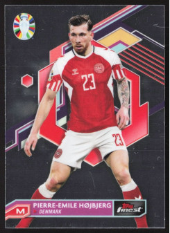 Pierre-Emile Højbjerg, Kartička, Topps Finest Road to UEFA Euro 2023-24, BASE