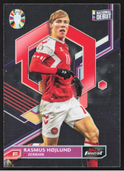Rasmus Højlund, Kartička, Topps Finest Road to UEFA Euro 2023-24, BASE