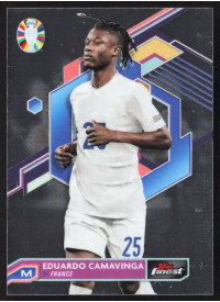 Eduardo Camavinga, Kartička, Topps Finest Road to UEFA Euro 2023-24, BASE