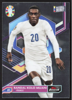 Randal Kolo Muani, Kartička, Topps Finest Road to UEFA Euro 2023-24, BASE