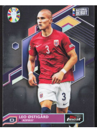 Leo Østigård, Kartička, Topps Finest Road to UEFA Euro 2023-24, BASE