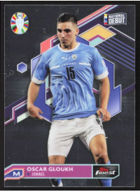 Oscar Gloukh, Kartička, Topps Finest Road to UEFA Euro 2023-24, BASE