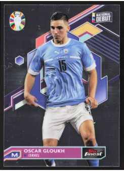 Oscar Gloukh, Kartička, Topps Finest Road to UEFA Euro 2023-24, BASE