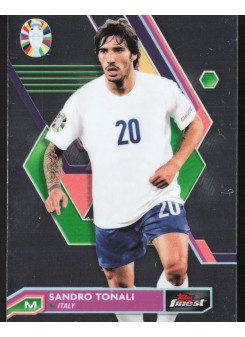 Sandro Tonali, Kartička, Topps Finest Road to UEFA Euro 2023-24, BASE