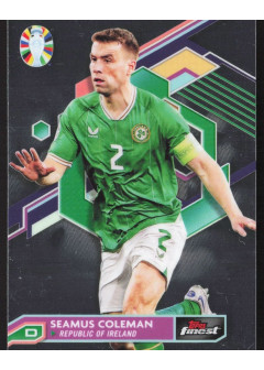 Seamus Coleman, Kartička, Topps Finest Road to UEFA Euro 2023-24, BASE