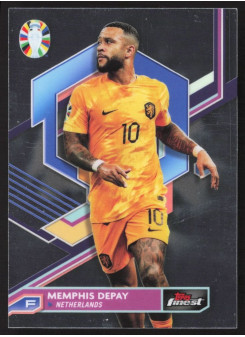 Memphis Depay, Kartička, Topps Finest Road to UEFA Euro 2023-24, BASE
