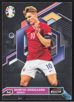 Martin Ødegaard, Kartička, Topps Finest Road to UEFA Euro 2023-24, BASE