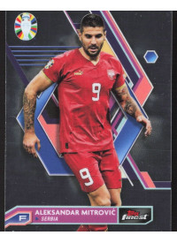 Aleksandar Mitrović, Kartička, Topps Finest Road to UEFA Euro 2023-24, BASE