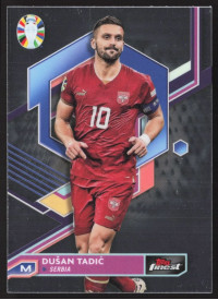 Dušan Tadić, Kartička, Topps Finest Road to UEFA Euro 2023-24, BASE