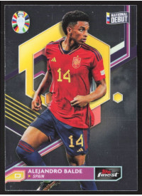 Alejandro Balde, Kartička, Topps Finest Road to UEFA Euro 2023-24, BASE