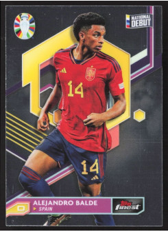 Alejandro Balde, Kartička, Topps Finest Road to UEFA Euro 2023-24, BASE
