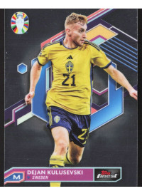 Dejan Kulusevski, Kartička, Topps Finest Road to UEFA Euro 2023-24, BASE