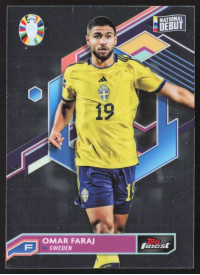 Omar Faraj, Kartička, Topps Finest Road to UEFA Euro 2023-24, BASE