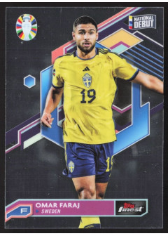 Omar Faraj, Kartička, Topps Finest Road to UEFA Euro 2023-24, BASE