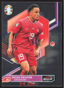 Noah Okafor, Kartička, Topps Finest Road to UEFA Euro 2023-24, BASE