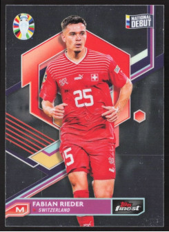 Fabian Rieder, Kartička, Topps Finest Road to UEFA Euro 2023-24, BASE