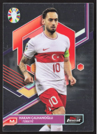 Hakan Çalhanoğlu, Kartička, Topps Finest Road to UEFA Euro 2023-24, BASE