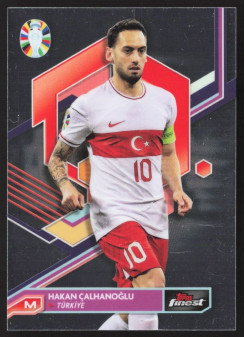 Hakan Çalhanoğlu, Kartička, Topps Finest Road to UEFA Euro 2023-24, BASE