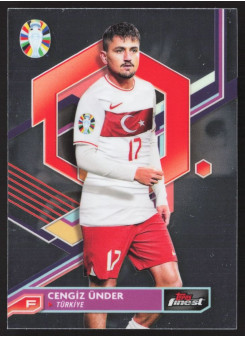 Cengiz Ünder, Kartička, Topps Finest Road to UEFA Euro 2023-24, BASE