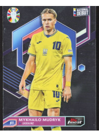 Mykhailo Mudryk, Kartička, Topps Finest Road to UEFA Euro 2023-24, BASE