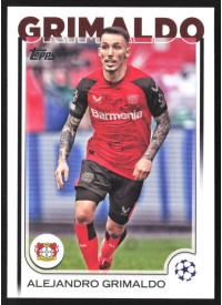 Alejandro Grimaldo, Kartička, Topps UEFA Club Competitions 2024-25, BASE