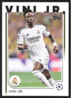 Vini Jr., Kartička, Topps UEFA Club Competitions 2024-25, BASE