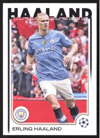 Erling Haaland, Kartička, Topps UEFA Club Competitions 2024-25, BASE