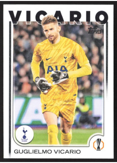 Guglielmo Vicario, Kartička, Topps UEFA Club Competitions 2024-25, BASE
