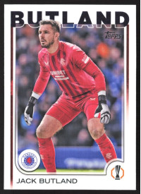 Jack Butland, Kartička, Topps UEFA Club Competitions 2024-25, BASE