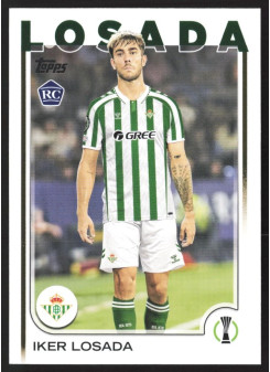 Iker Losada, Kartička, Topps UEFA Club Competitions 2024-25, BASE