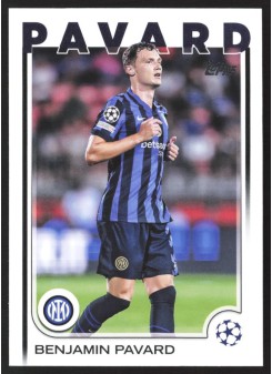 Benjamin Pavard, Kartička, Topps UEFA Club Competitions 2024-25, BASE