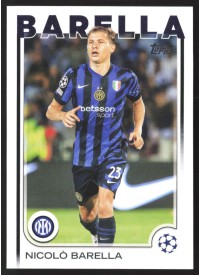 Nicolò Barella, Kartička, Topps UEFA Club Competitions 2024-25, BASE