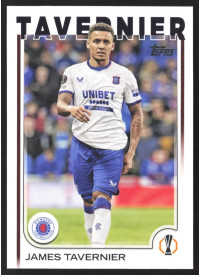 James Tavernier, Kartička, Topps UEFA Club Competitions 2024-25, BASE