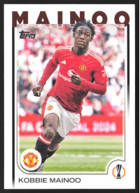 Kobbie Mainoo, Kartička, Topps UEFA Club Competitions 2024-25, BASE
