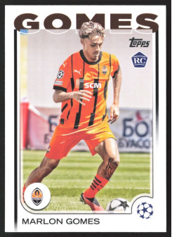 Marlon Gomes, Kartička, Topps UEFA Club Competitions 2024-25, BASE