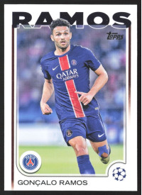 Gonçalo Ramos, Kartička, Topps UEFA Club Competitions 2024-25, BASE