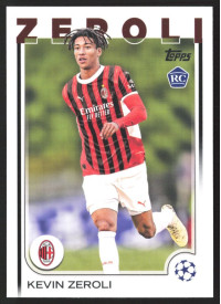 Kevin Zeroli, Kartička, Topps UEFA Club Competitions 2024-25, BASE