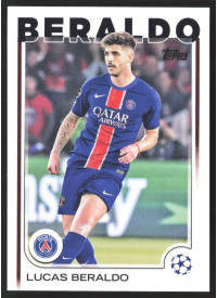 Lucas Beraldo, Kartička, Topps UEFA Club Competitions 2024-25, BASE