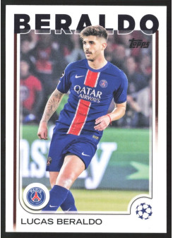 Lucas Beraldo, Kartička, Topps UEFA Club Competitions 2024-25, BASE