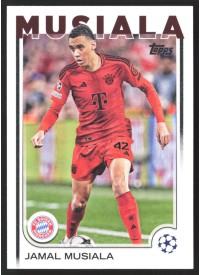 Jamal Musiala, Kartička, Topps UEFA Club Competitions 2024-25, BASE
