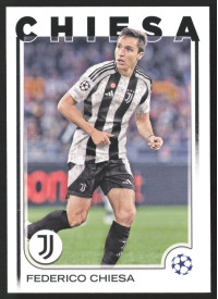 Federico Chiesa, Kartička, Topps UEFA Club Competitions 2024-25, BASE