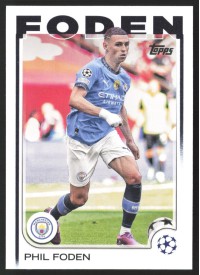 Phil Foden, Kartička, Topps UEFA Club Competitions 2024-25, BASE
